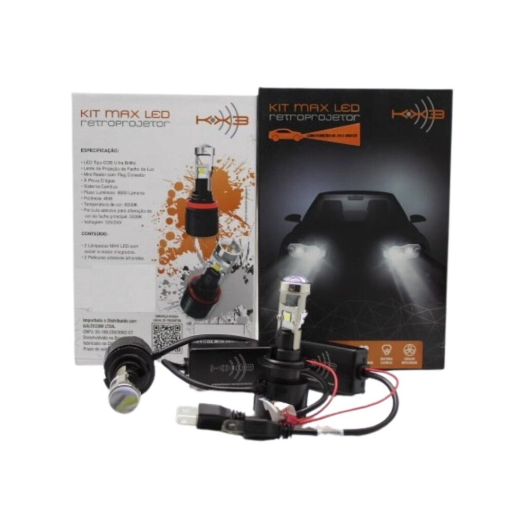 Kit Max LED Retroprojetor KX3