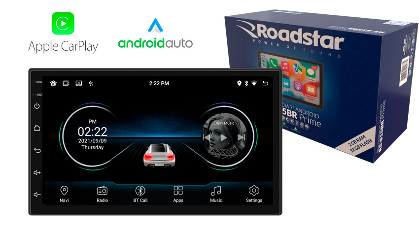 Multimídia ANDROID CARPLAY RS-815BR Prime