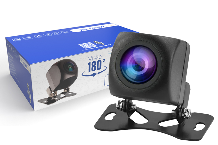 Câmera de Ré ou Frontal 180º RS-180BR PLUS