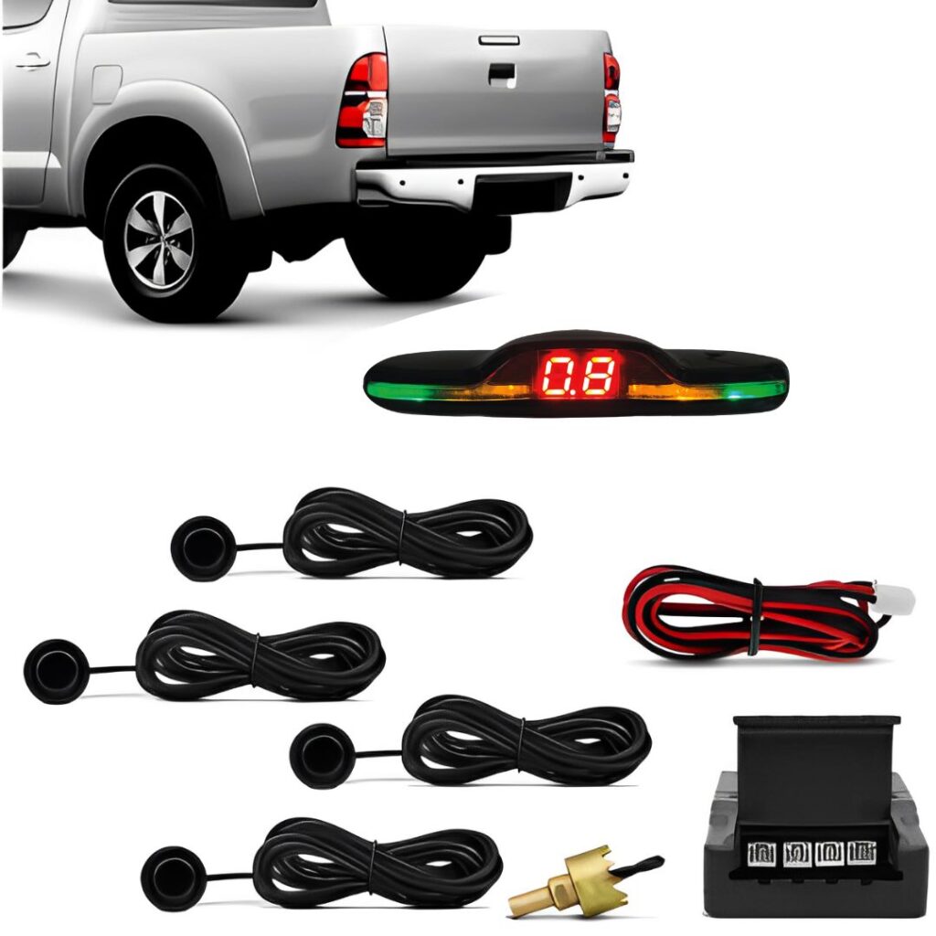 Sensor de estacionamento Sensor de Estacionamento Eletrônico KX3 — Mini Emborrachado